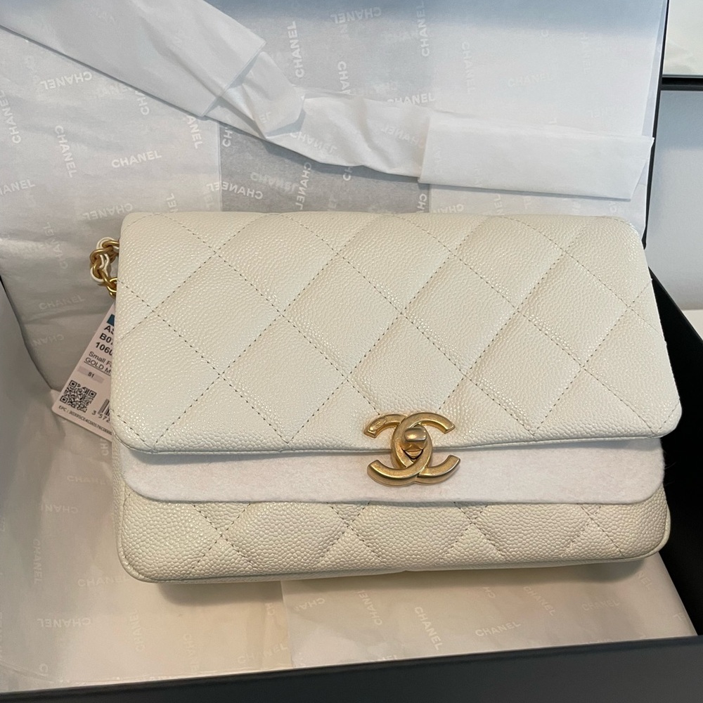 NWT Chanel White Bag